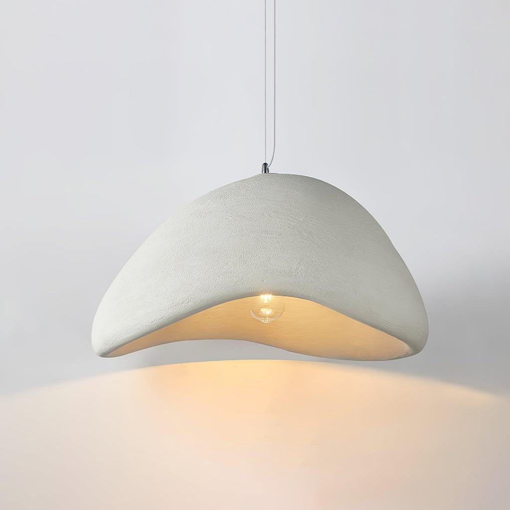 Selene Halia pendant light dome shade with warm diffused glow