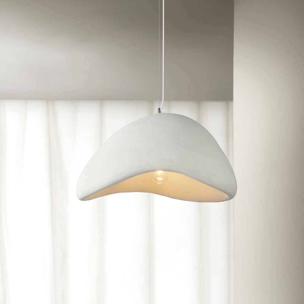 Selene Halia pendant light with soft moon-inspired dome shade