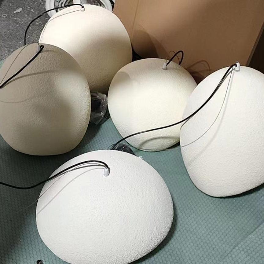 Pendant Light, Nubia Cloud Sphere, Polystyrene Shade, E26 LED