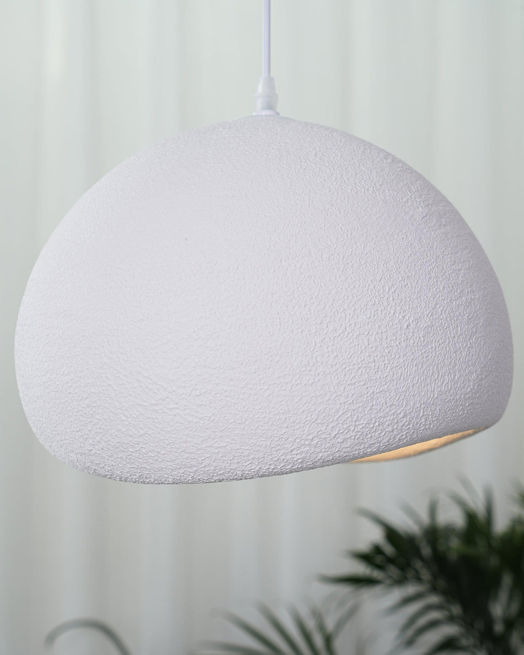 Pendant Light, Nubia Cloud Sphere, Polystyrene Shade, E26 LED