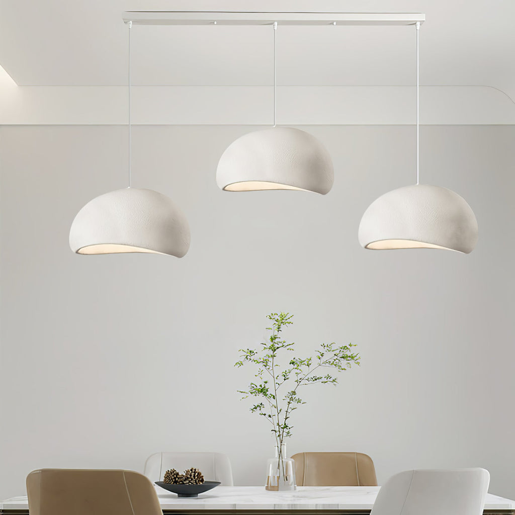 Pendant Light, Nubia Cloud Sphere, Polystyrene Shade, E26 LED