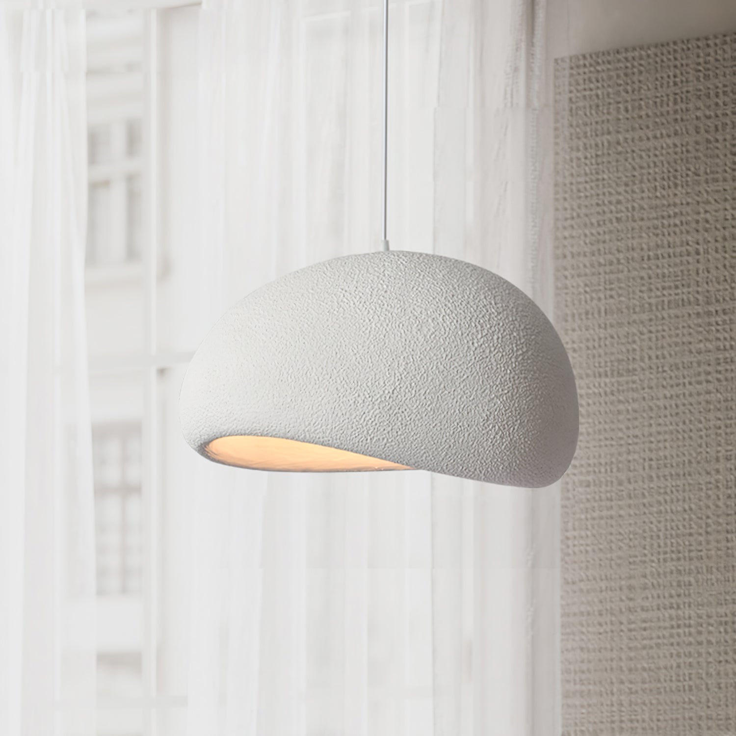 Wabi-Sabi Organic Chandelier - Sculptural Statement Light