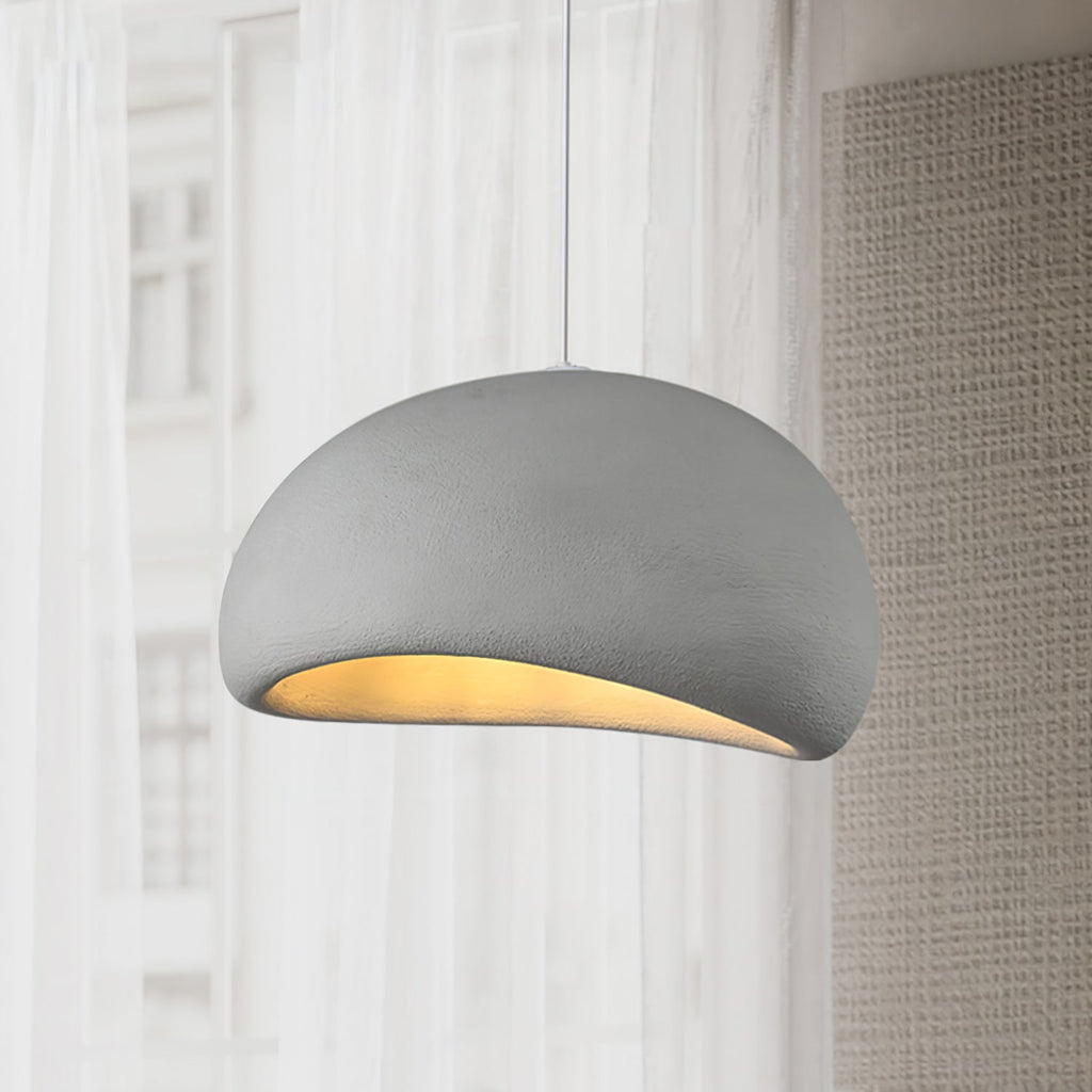 Pendant Light, Nubia Cloud Sphere, Polystyrene Shade, E26 LED