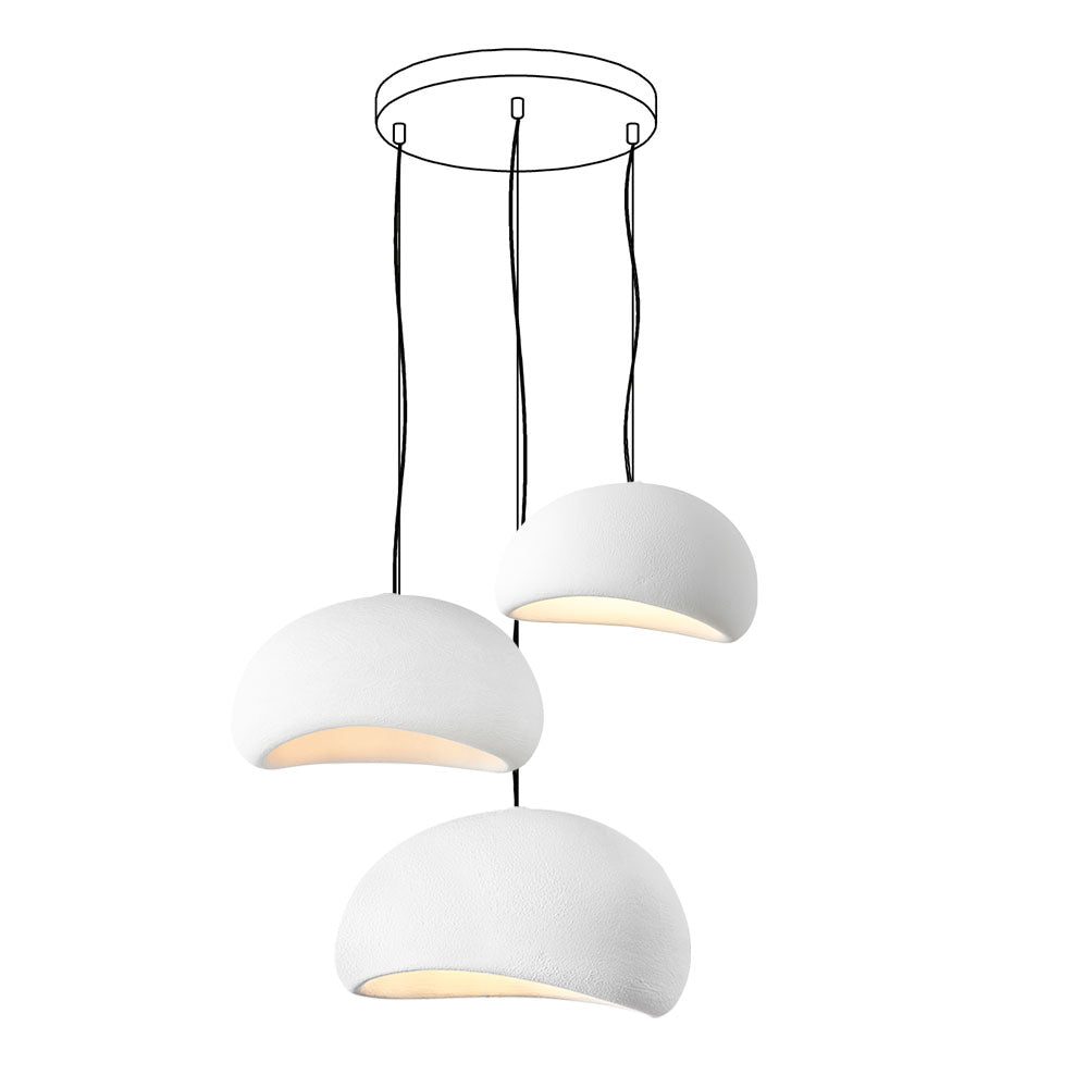 Wabi-Sabi Organic Chandelier - Sculptural Statement Light