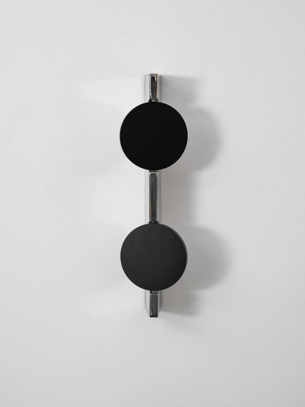 Wall Lamp, Kinetic Shadow Chrome Sculpture, Integrated LED, Dimmable