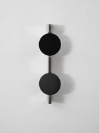 Wall Lamp, Kinetic Shadow Chrome Sculpture, Integrated LED, Dimmable