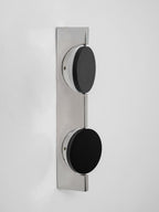 Wall Lamp, Kinetic Shadow Chrome Sculpture, Integrated LED, Dimmable