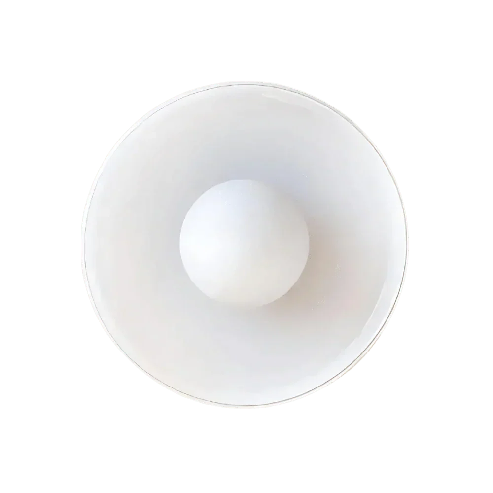 Glasplade væglampe med jernbase, nordisk LED-design til loft eller væg