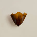 Stained Glass Wall Sconce, French Art Deco Style LED Light