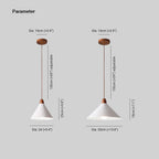 Clérachic White Metal Pendant Light for Bedside — gallery 05, LX009.