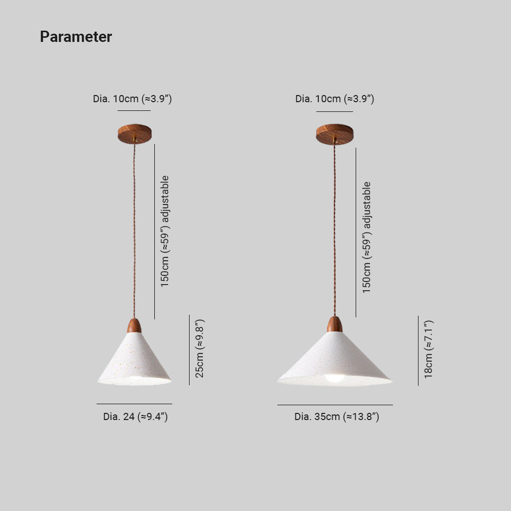 Clérachic White Metal Pendant Light for Bedside — gallery 05, LX009.