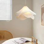 Taklampe med stoffskjerm, varm LED-omgivelsesbelysning for soverom