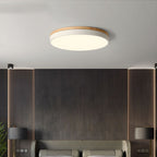 Round LED Ceiling Light, 12-Inch Layered Frame With Circular Diffuser