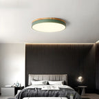 Round LED Ceiling Light, 12-Inch Layered Frame With Circular Diffuser
