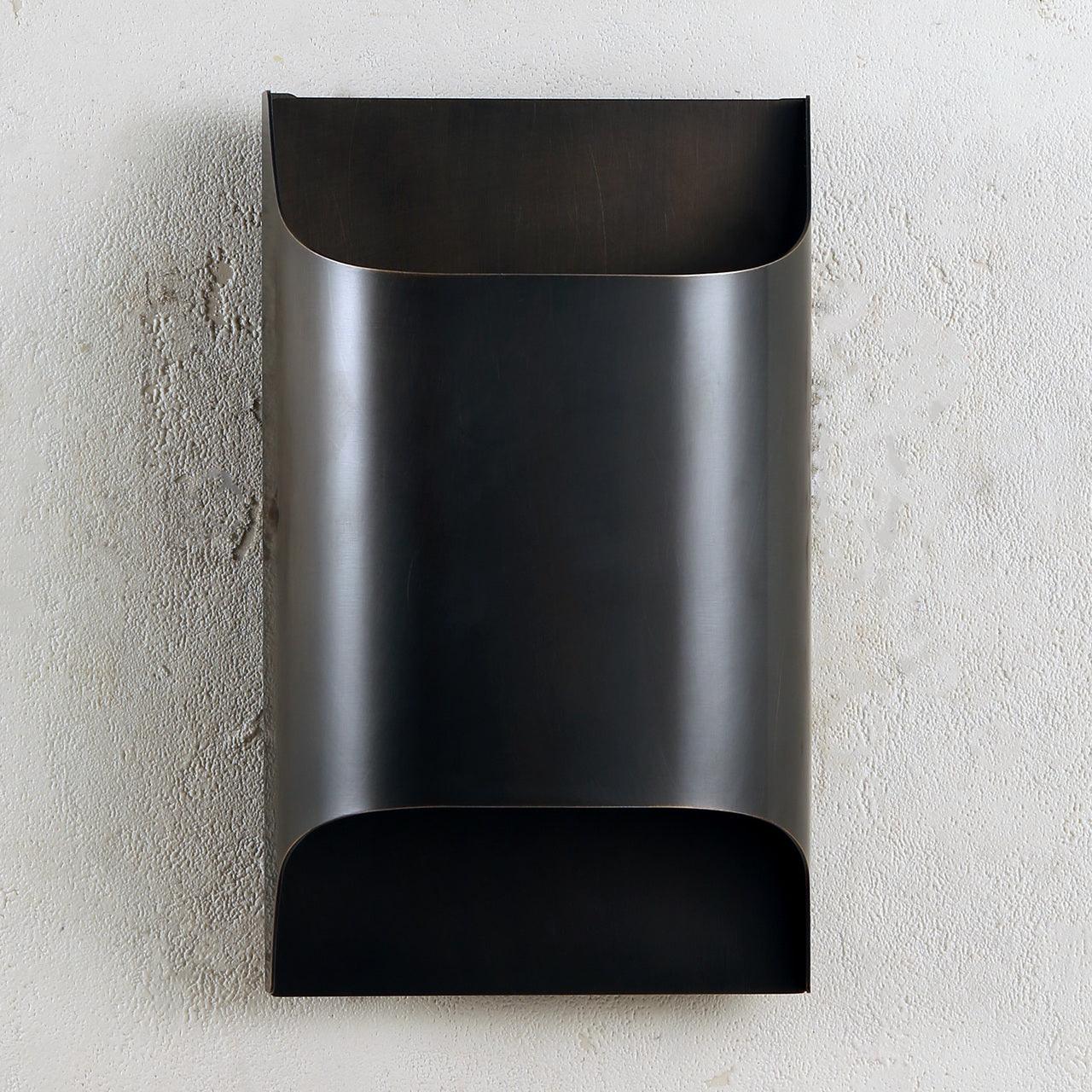 Væglampe, Leclerc massiv messing, E14 eller G9, messing eller mat sort