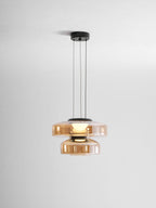Levels Series Pendant Light, Mouth-Blown Glass LED