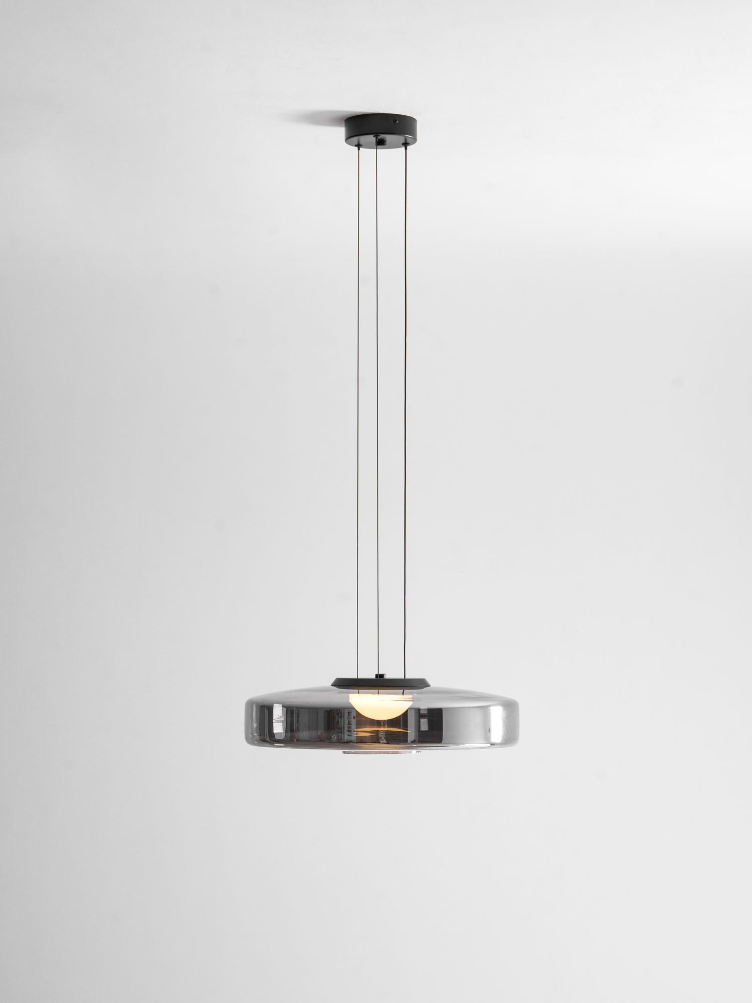 Levels Series Pendant Light, Mouth-Blown Glass LED