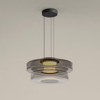 Levels Series Pendant Light, Mouth-Blown Glass LED