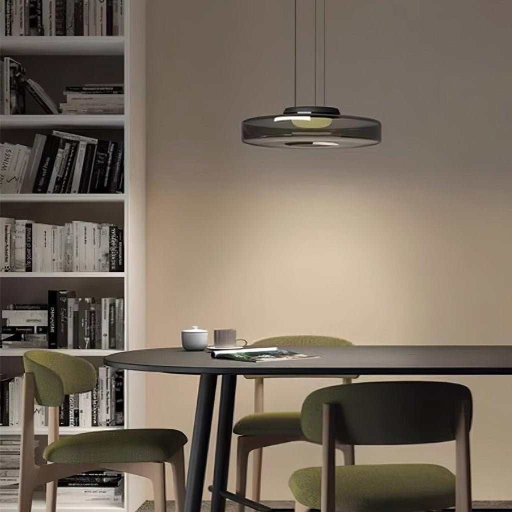 Levels Series Pendant Light, Mouth-Blown Glass LED