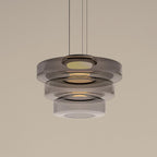 Levels Series Pendant Light, Mouth-Blown Glass LED
