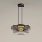 Levels Series Pendant Light, Mouth-Blown Glass LED