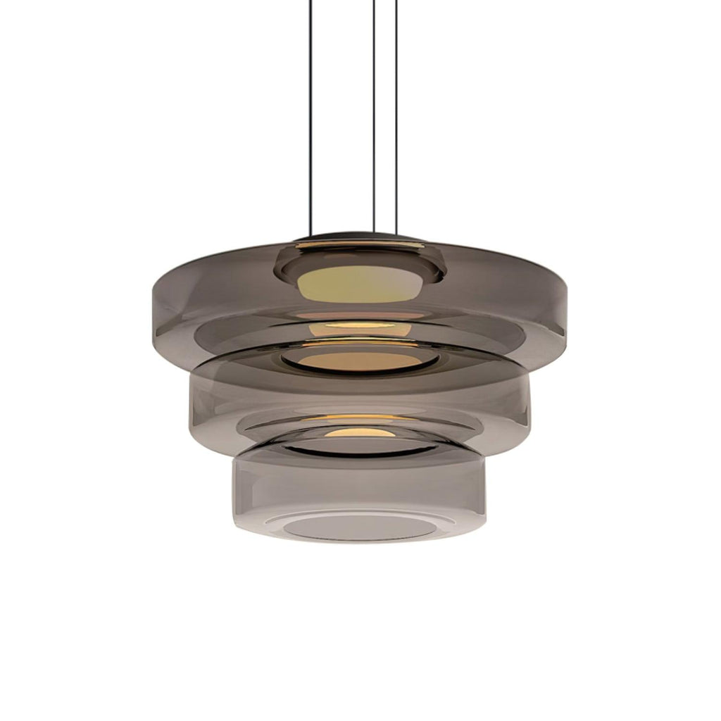 Levels Series Pendant Light, Mouth-Blown Glass LED