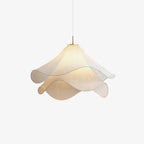Ethereal Bloom plug-in pendant light glowing in a styled interior with warm ambience
