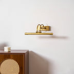 Cylindrical vanity wall light with white acrylic diffuser shade