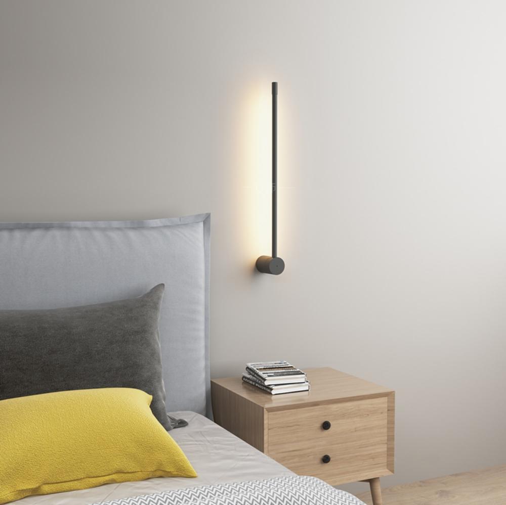 Ultra-slim LED tube light washing even light across a wall