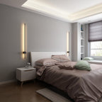 Ultra-slim LED tube light casting architectural accent light