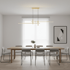 Linear pendant light canopy and cable mounting detail