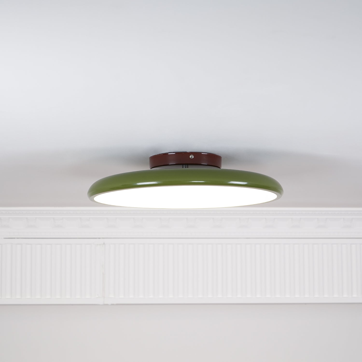 Loftlampe, Drift justerbar svingarm, akrylskærm, integreret LED