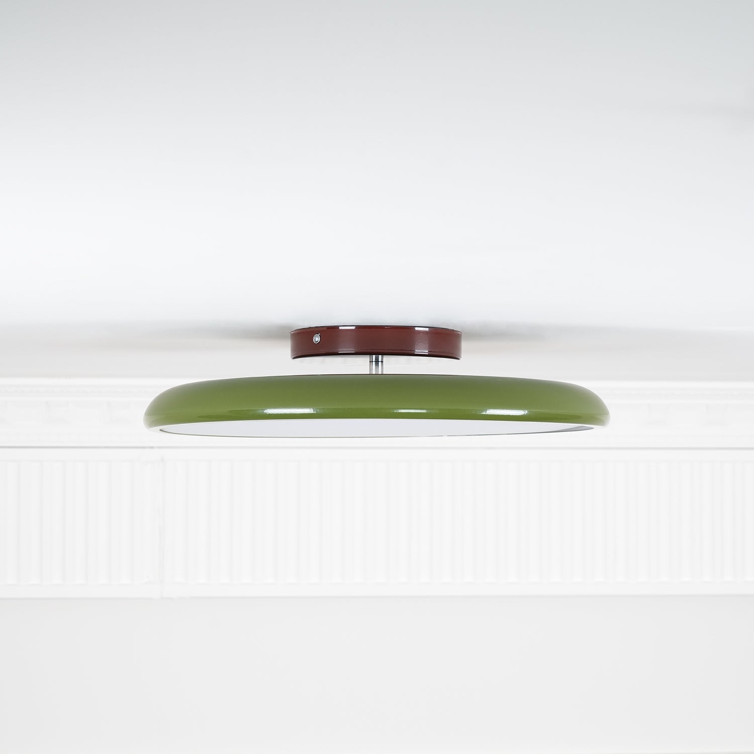 Loftlampe, Drift justerbar svingarm, akrylskærm, integreret LED