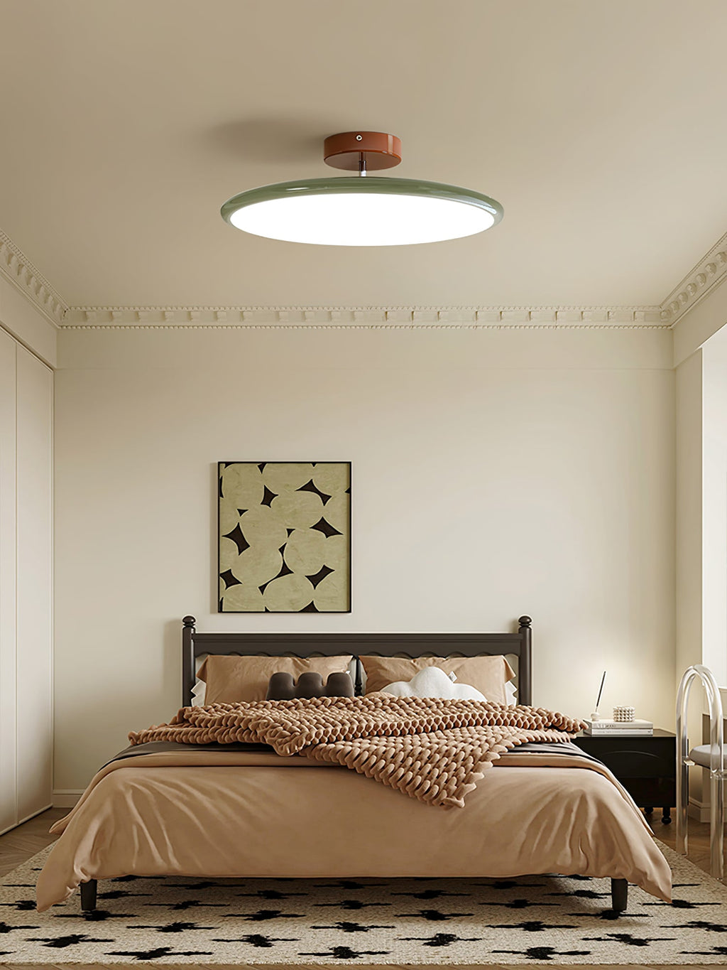 Loftlampe, Drift justerbar svingarm, akrylskærm, integreret LED