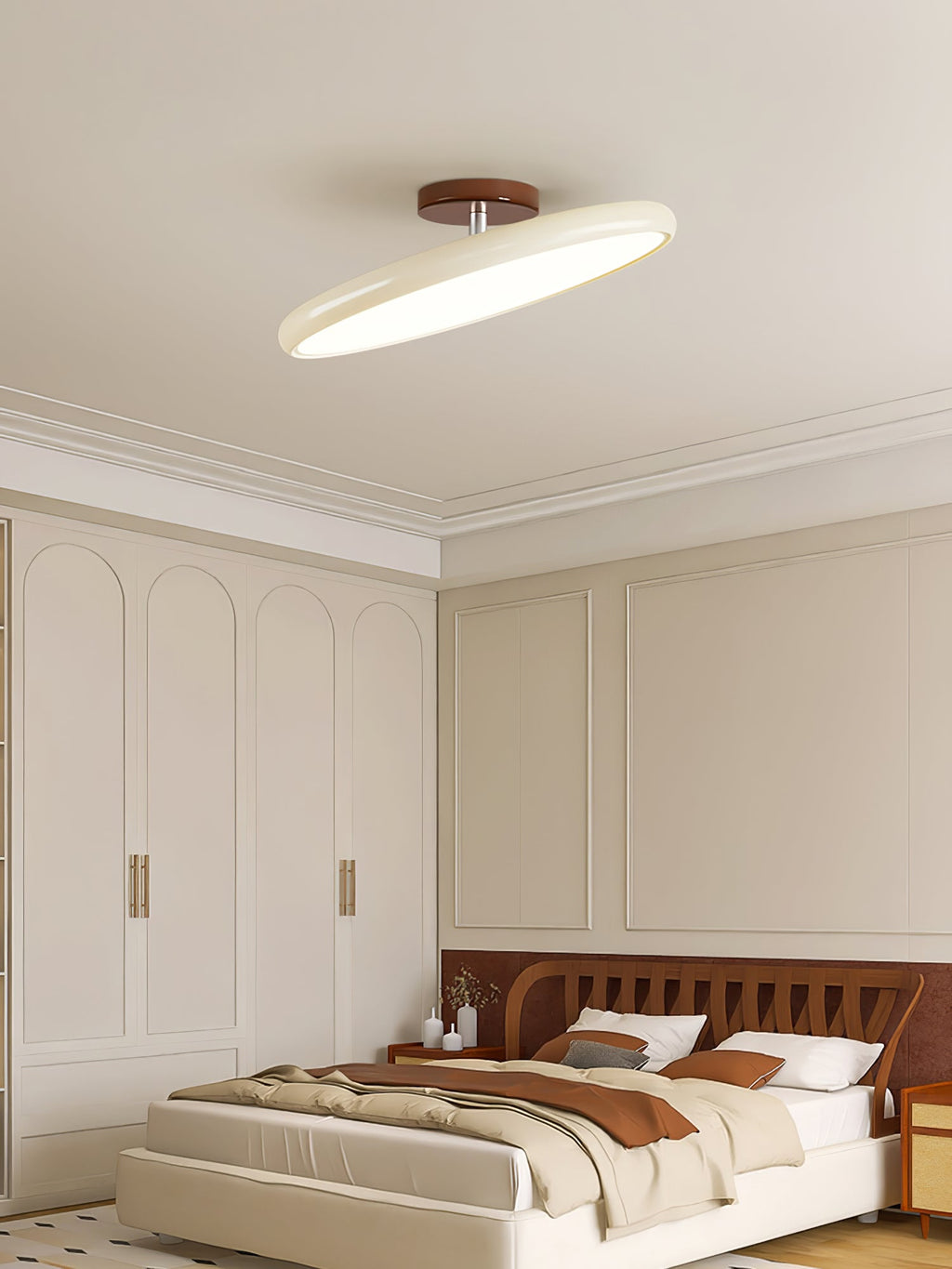Loftlampe, Drift justerbar svingarm, akrylskærm, integreret LED