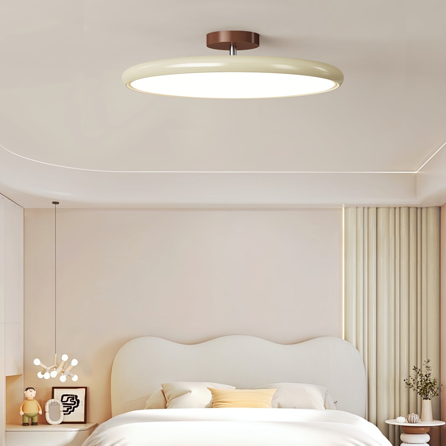 Loftlampe, Drift justerbar svingarm, akrylskærm, integreret LED