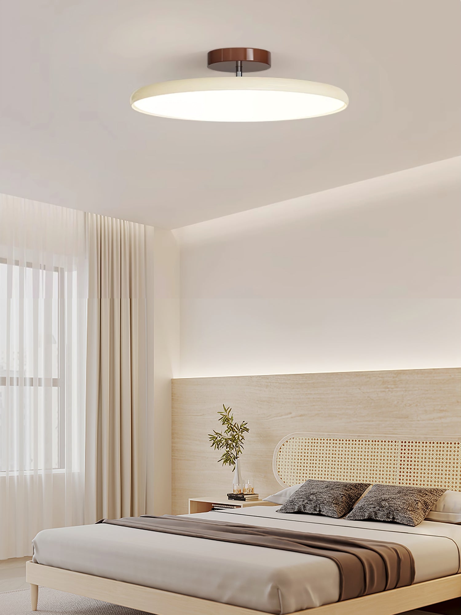 Loftlampe, Drift justerbar svingarm, akrylskærm, integreret LED