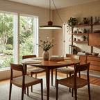 Side profile of the slim disc pendant light and canopy