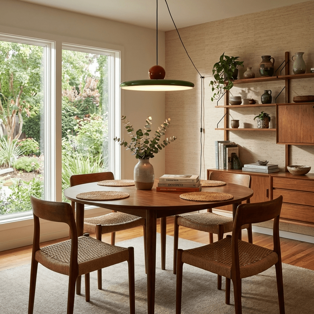 Side profile of the slim disc pendant light and canopy