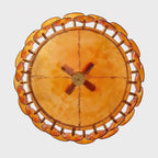 Ventilo Amber Chandelier, Murano-Style Glass Globes, 8 to 12 Lights