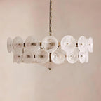 Ventilo Amber Chandelier, Murano-Style Glass Globes, 8 to 12 Lights