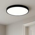 Indbygningsrund loftslampe med LED, 12-tommer jernrammearmatur