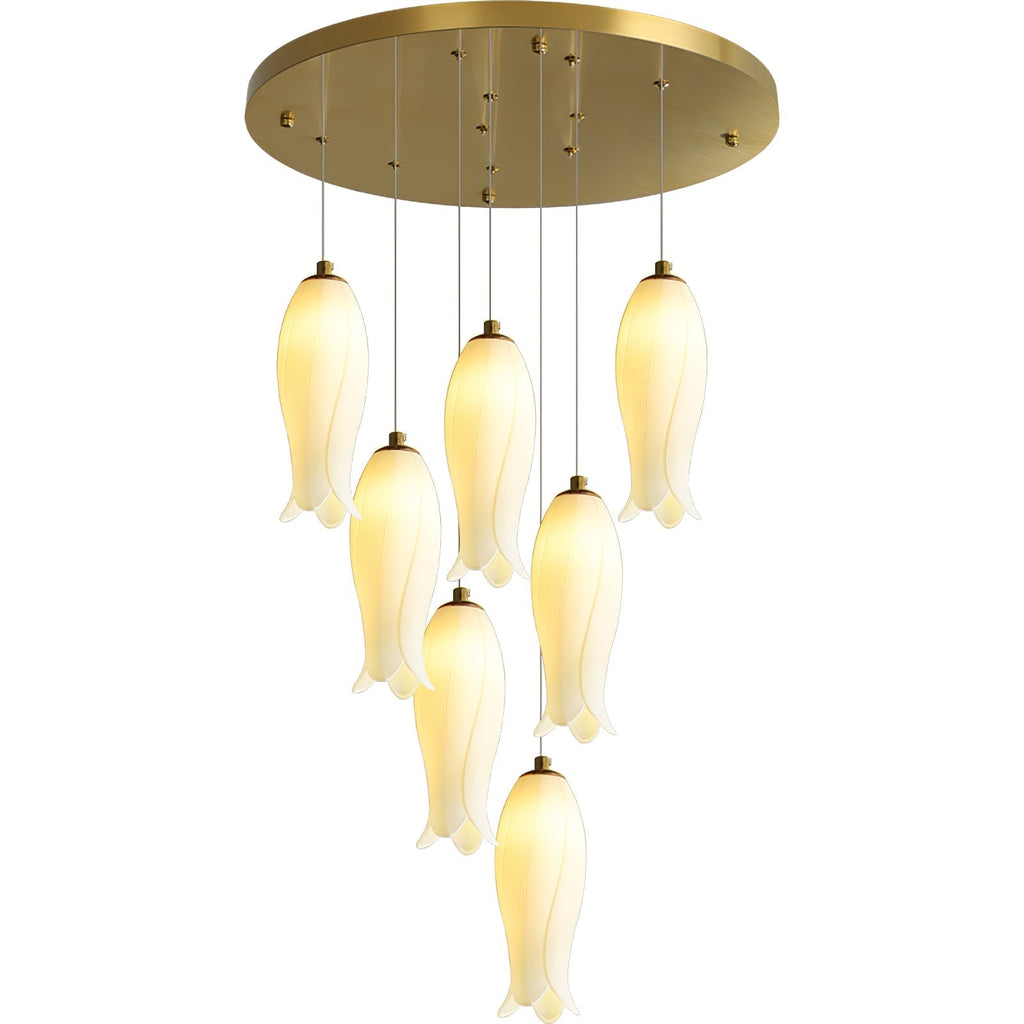 Seven-light Sylirion on a white background, the smallest configuration in the range