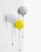 Balloon Dream Wall Sconce, Polymer Shade, E27 LED, 8 Colours