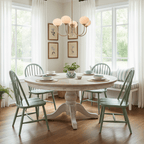 Marshmallow Chandelier, Hand-Sprayed Glass Shades, E26, 3 or 5 Light