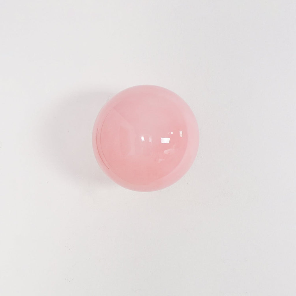 Væglampe, skumfidusfarvet glas, guld eller krom, E26/E27, konvertibel