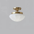 Marta Art Deco ceiling light with glass shade and slim frame