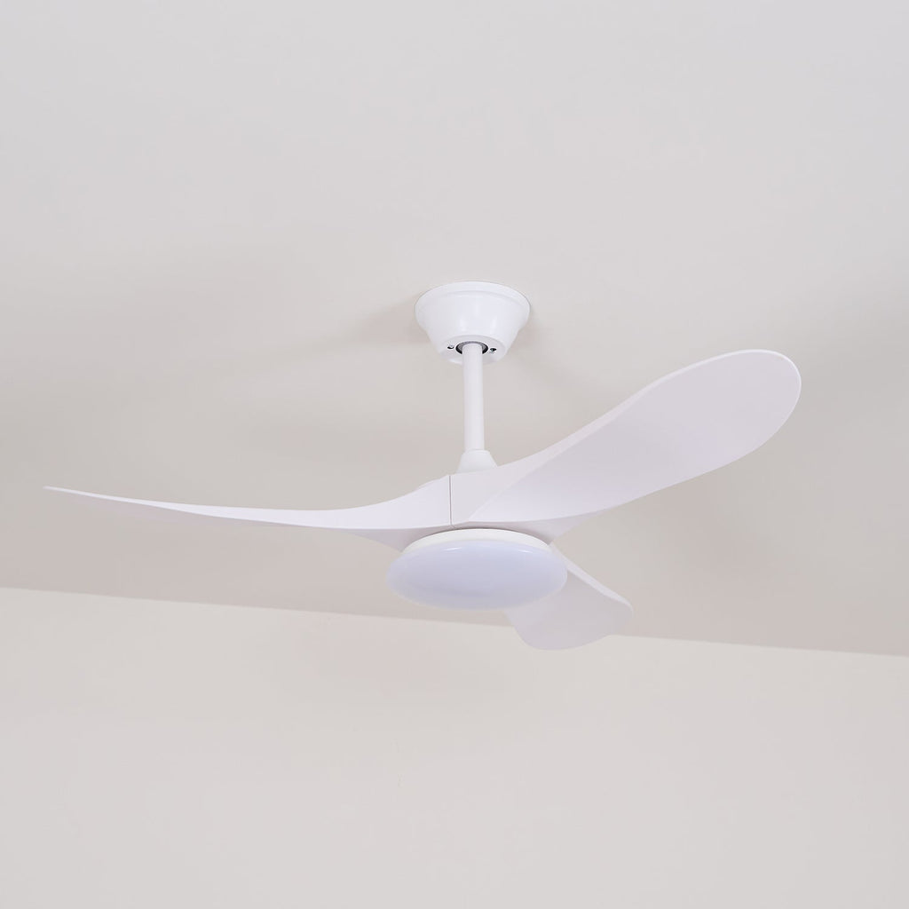 Ceiling Fan Light, Maverick Solid Wood Blades, DC Motor, Integrated LED, 42"/52"