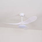 Ceiling Fan Light, Maverick Solid Wood Blades, DC Motor, Integrated LED, 42"/52"
