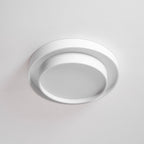 Melody Ceiling Light, Cylinder Shade, Integrated LED, White Grey Black